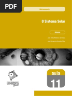 Astronomia - Aula 11 - 631 - O Sistema Solar