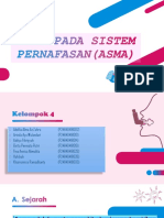 Patofisiologi Dan Mekanisme Kerja Obat ASMA