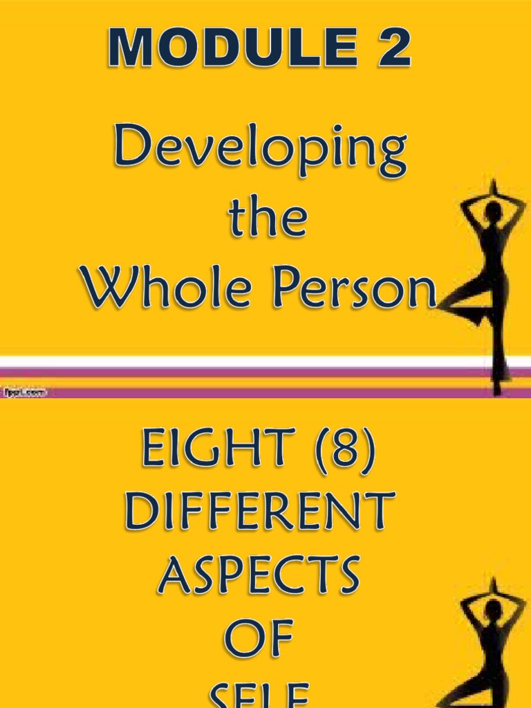 Developing The Whole Person Pdf Pdf