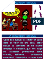 La Evaluación Integral