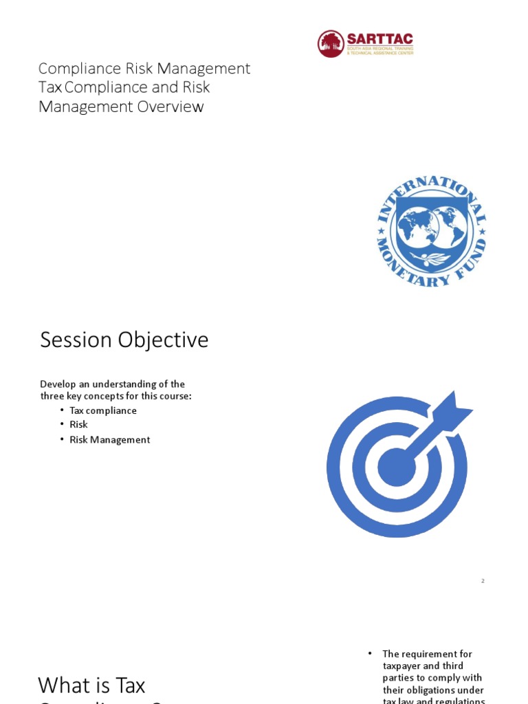 Tax Compliance Risk Management Overview | PDF | Risk Management ...