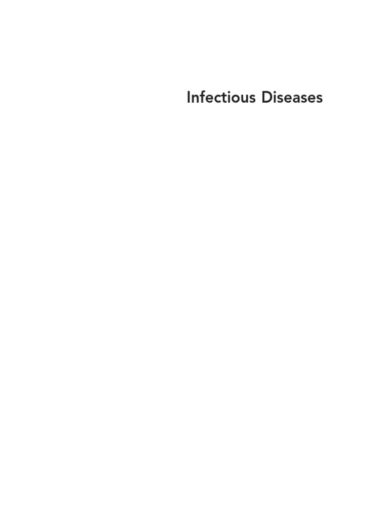 Infectious Diseases Pdf Hiv Aids Dose Biochemistry