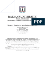 Raiganj University: "Network Topologies With Reference To LAN"
