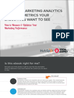 Introduction To Inbound Marketing Analytics and The Key Metrics Your Executives Really Care About PDF
