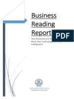 Business Reading Report