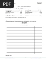 Cost of Goods Sold Problems PDF 1 3