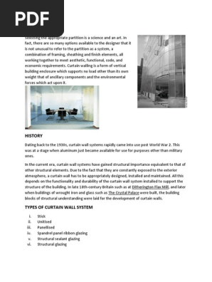 Abcm Curtain Wall Wall Economic Sectors