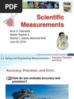 Meniscus and Parallax Error in Measurements | PDF | Physical Sciences