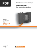 Sepam Série 80: Communication Modbus