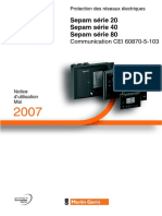 Notice Sepam IEC103 FR