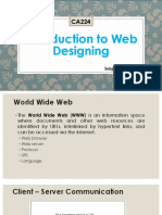 Introduction To Web Designing: Subject Credit: 2