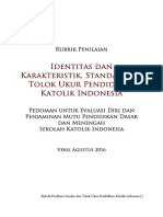 2016-Rubrik Penilaian Identitas Dan Karakteristik Pendidikan