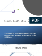 Visual Basic 2015: John Nelson A. Picones