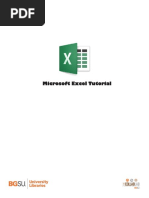 Excel Tutorial