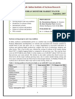 ICAR-Indian Institute of Soybean Research: Soybean Monitor/ Market Watch