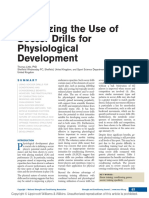 Optimizing The Use of Soccer Drills For Physiological Development