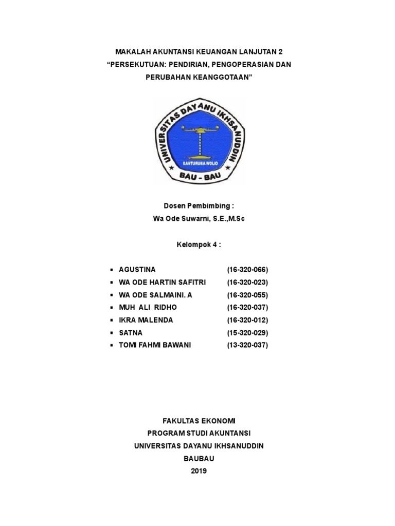 Makalah Akuntansi Keuangan Lanjutan 1 1