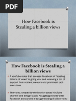 How Facebook is Stealing a Billion Views