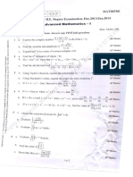 Solved Vtu QP Adv Mat Jan 14