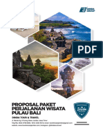 Proposal Tour Bali Cv. Dinda Group Jember