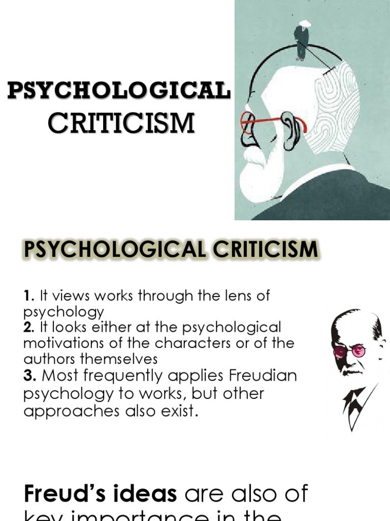 Psychological Criticism in Literature | PDF | Id | Psychoanalysis