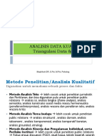 Analisis Data Kualitatif