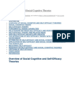 Self-Efficacy and Social Cognitive Theories: Skip To End of Metadata