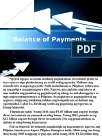 Balance of Payments