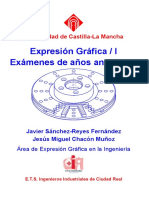 Exámenes + Soluciones Expresión Gráfica I (Grados) PDF