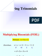 Factor TrinomialNT3