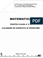 Matematica Clasa 5 - Culegere de Exercitii Si Probleme - Mihai Zaharia, Dragos Dinculescu