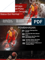 Konsep Gizi Olahraga Pada Atlet Bola Basket Putra 