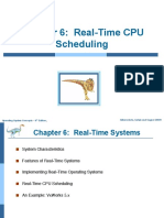 Chapter 6: Real-Time CPU Scheduling: Silberschatz, Galvin and Gagne ©2009! Operating System Concepts - 8 Edition,!