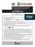 Vestibular Faetec 2019