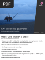 SAP Master Data Governance: Implementation Project (Supplier)