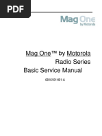 Motorola A8 Two Way Radio Manual