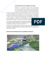 INFRESTRUCTURAdesarrollo Urbanístico en La Región de Ucayali, YUMANTAY
