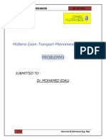 Problem#3 Mass With Flow Report