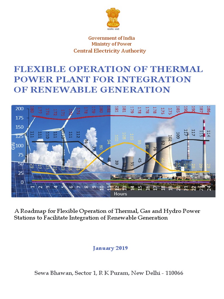 Flexible Operation of Thermal Power Plant For Integration of Renewable ...