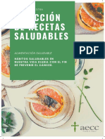 Recetas saludables contra el cáncer