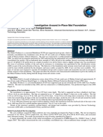 Detailed Geotechnical Investigation Around In-Place Mat Foundation Including T-Bar and CPT Comparisons