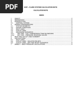 – Flare System Calculation Note