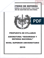 Anexo Syllabus Seguridad y Defensa