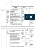 Plan Managerial Lb. Si Comunicare