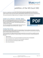 Extending MS Excel VBO PDF