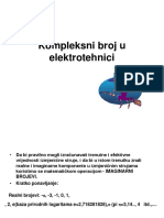 Kompleksni Broj U Elektrotehnici 2014