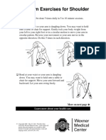 Pendulum Exercises For Shoulder: Learn More About Your Health Care