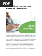 Como o Deep Learning Pode Auxiliar No Treinamento
