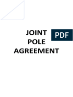 Joint Pole Agreement