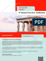 Athens: 3 Annual T.R.A.D.E. Conference